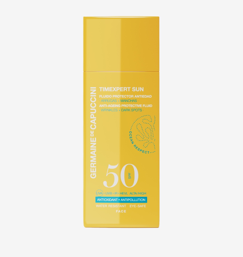 Эмульсия солнцезащитная антивозрастная для лица SPF50  - TimExpert Sun Anti-Ageing Protective Fluid SPF50